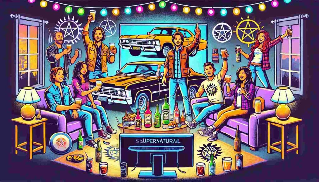 Supernatural TV Binge Party Night