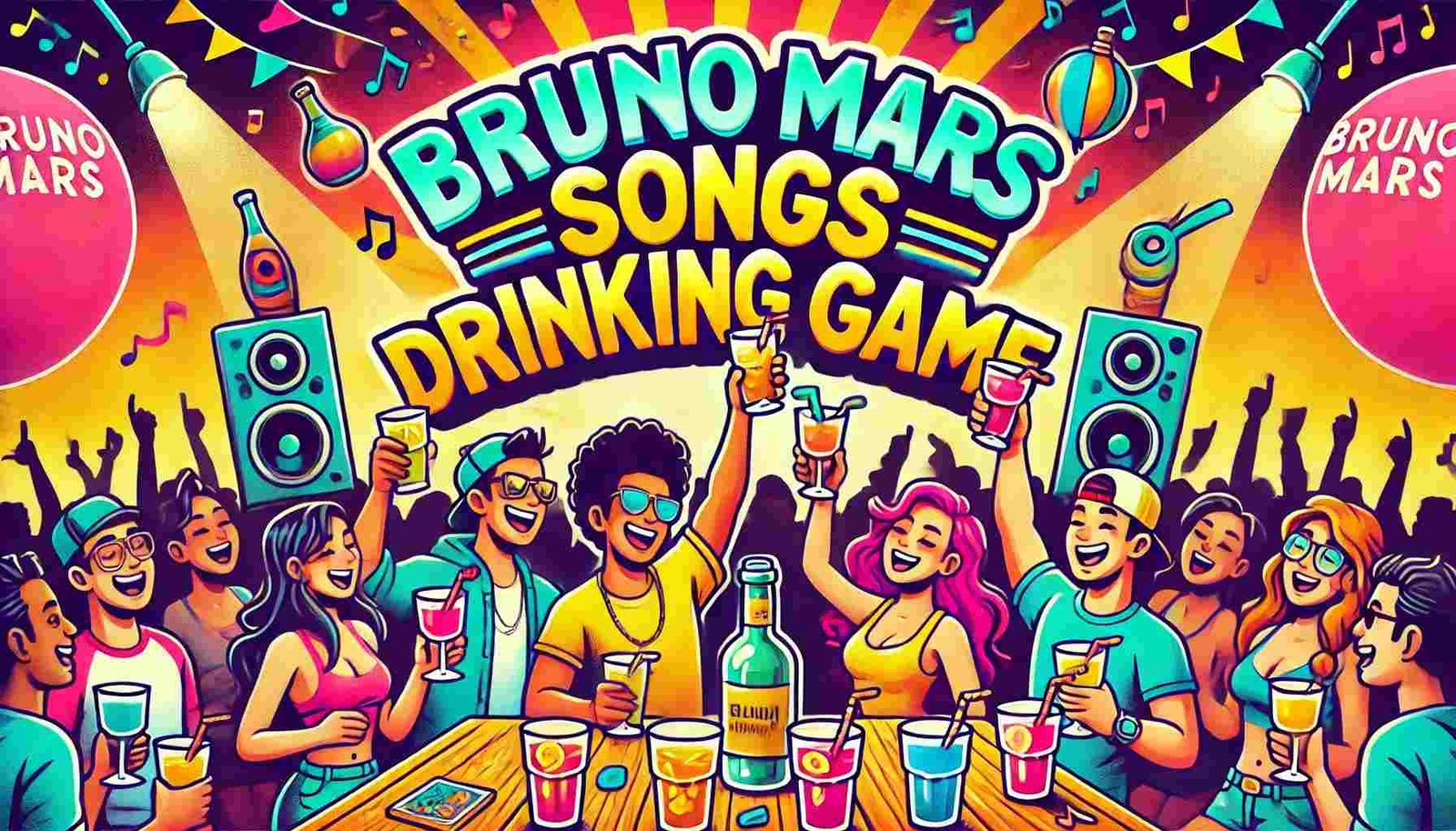 Top Bruno Mars Songs for Drinking Games