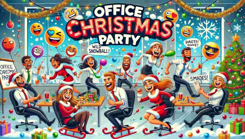 Office Holiday Party Games for Large Groups