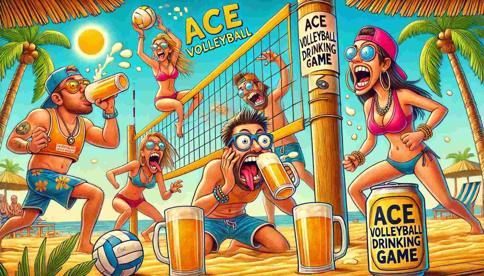 ACE Volleyball Drinking Game