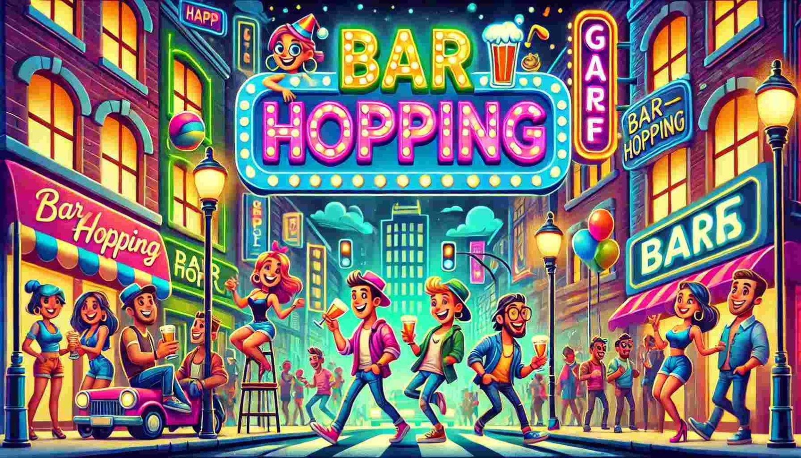 Bar Hopping Game