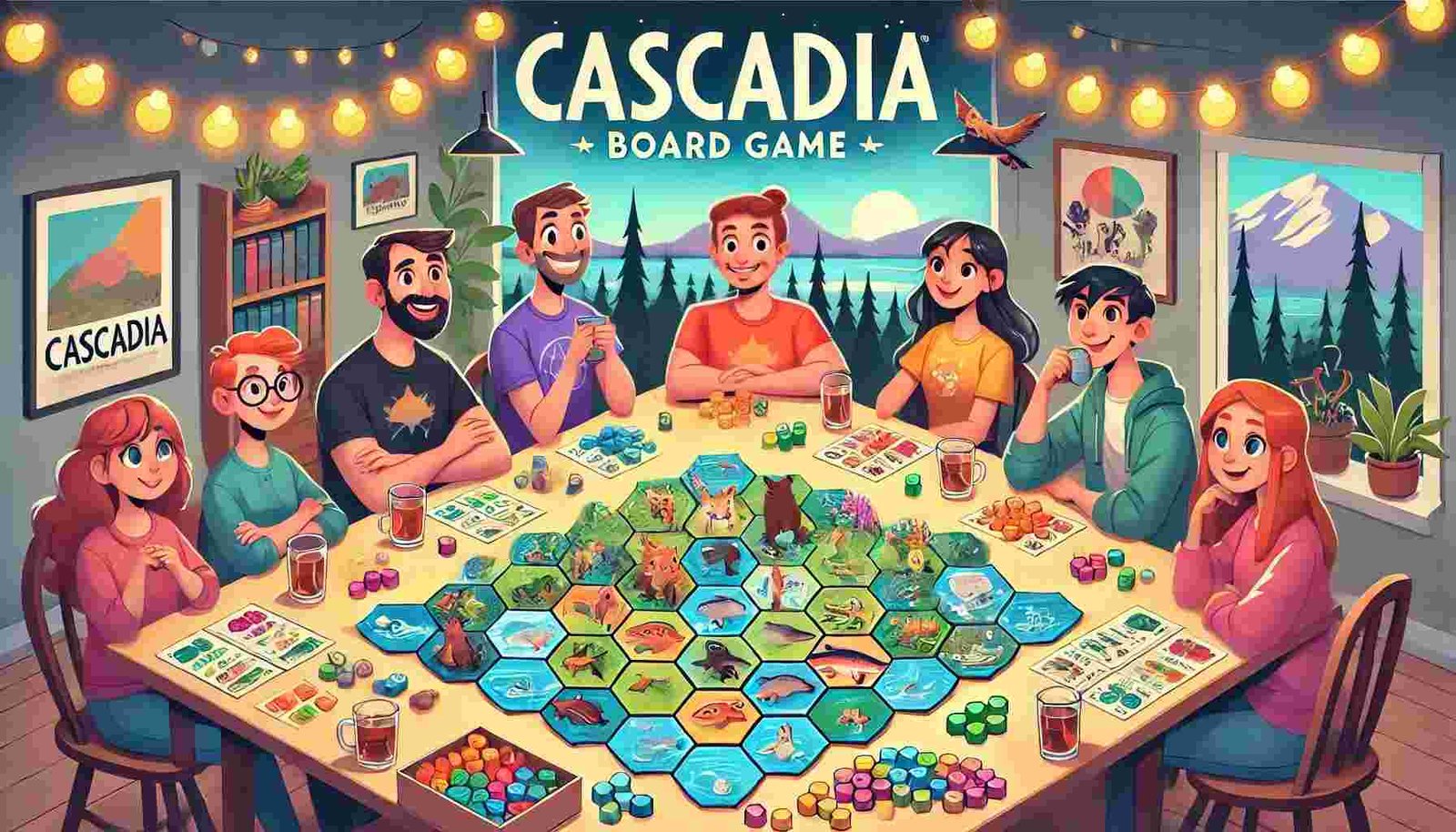 Cascadia Board Game