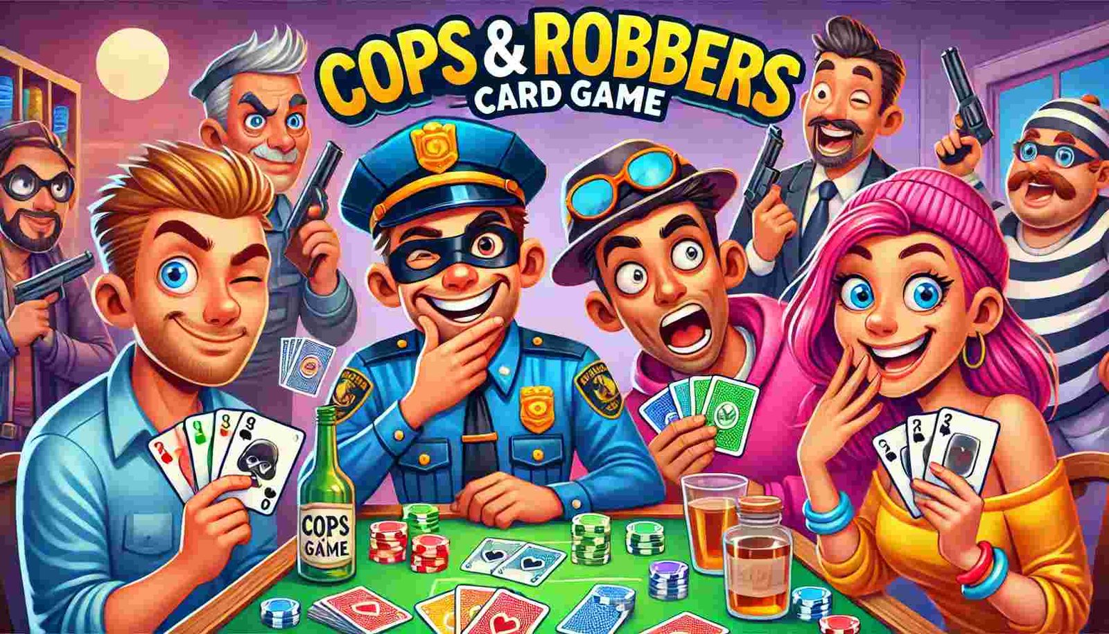 Cops and Robbers Game Rules and Variations