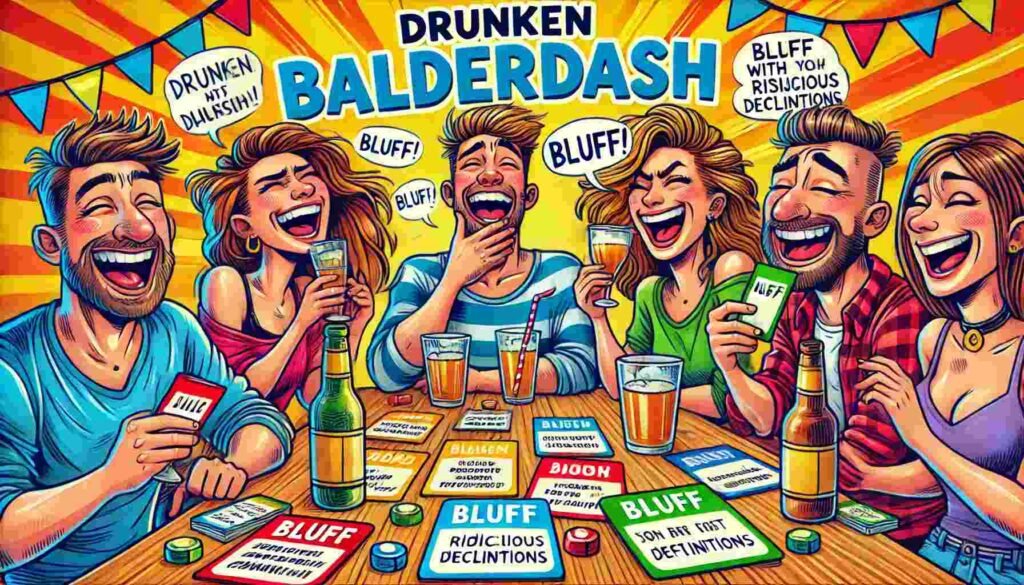 Drunken Balderdash Game