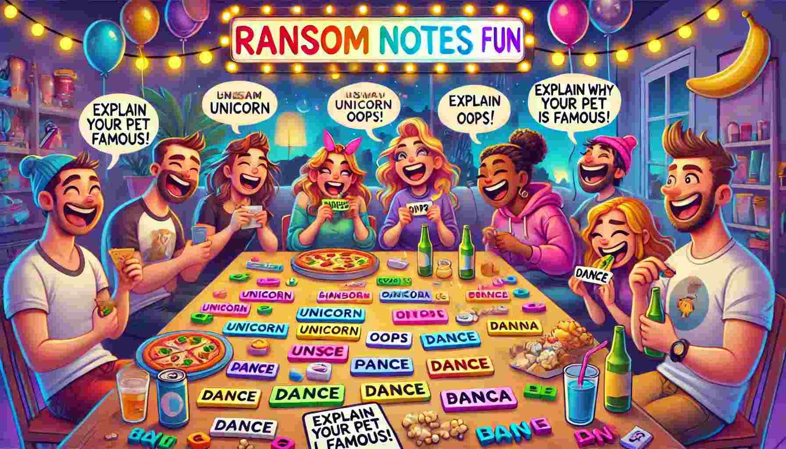 Fun Ransom Notes Game