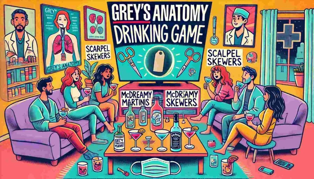 Fun Variations for Grey's Anatomy Drinking Game