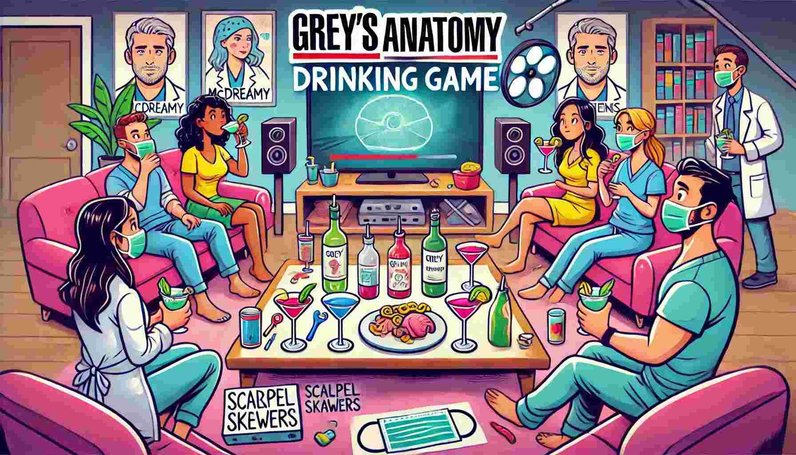 Grey's Anatomy Drinking Game