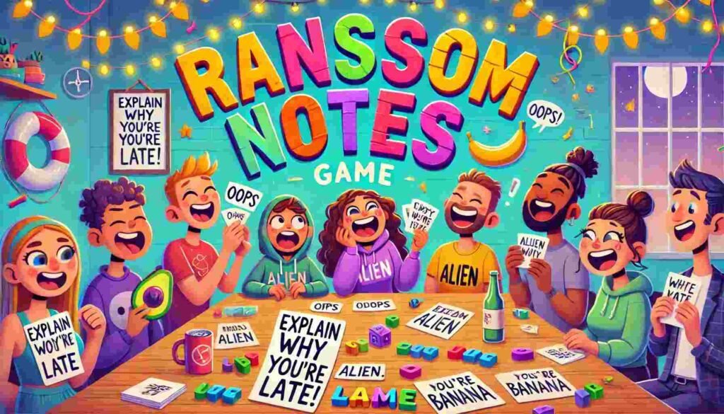 How to Play Ransom Notes game