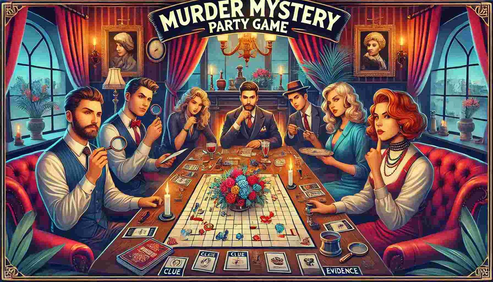 Murder Mystery Party Game