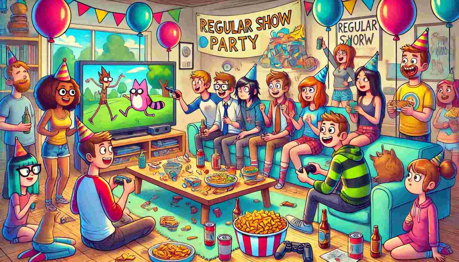 Regular Show Party