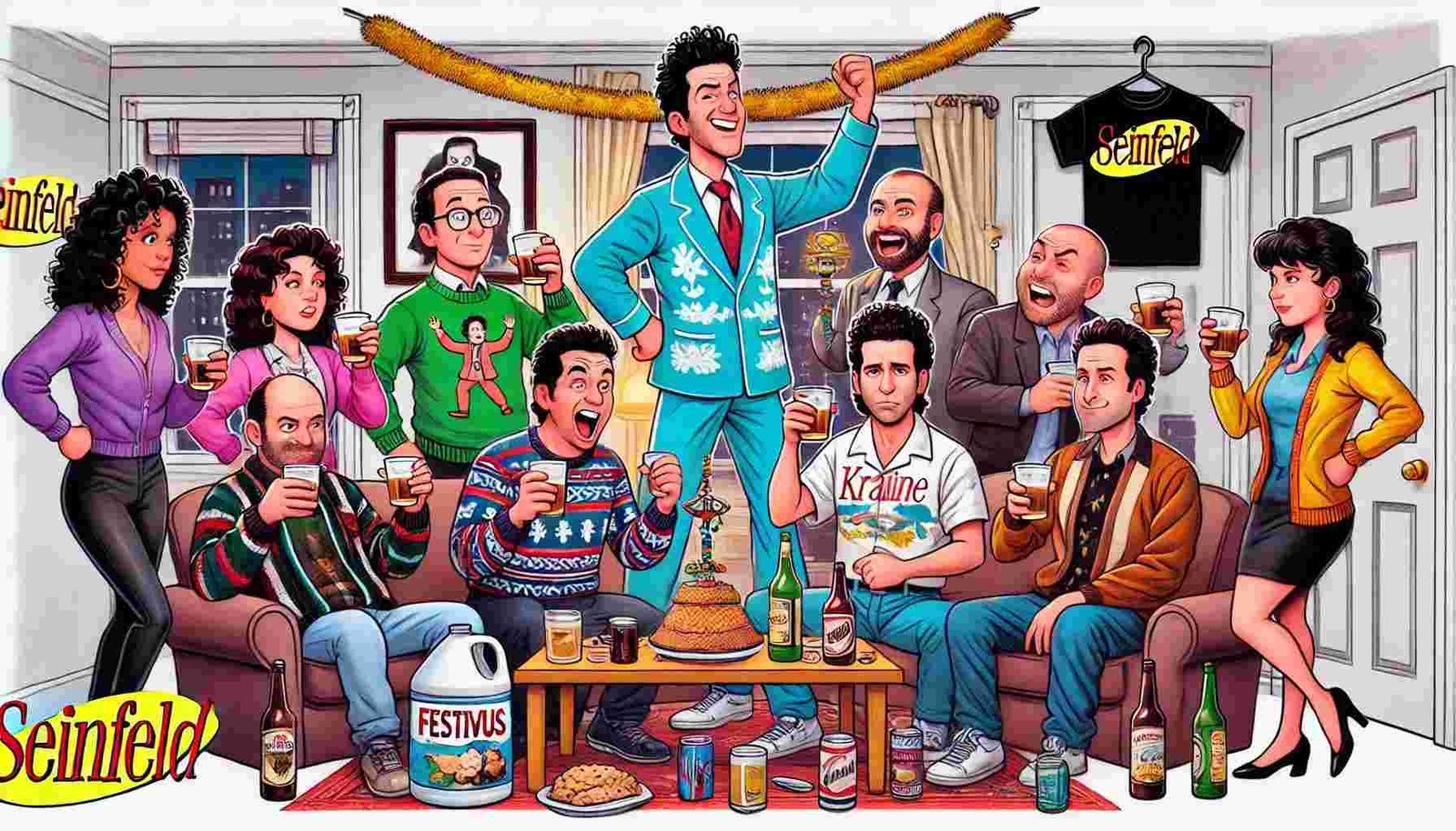 Seinfeld Drinking Game: Hilarious Rules For The Show About Nothing