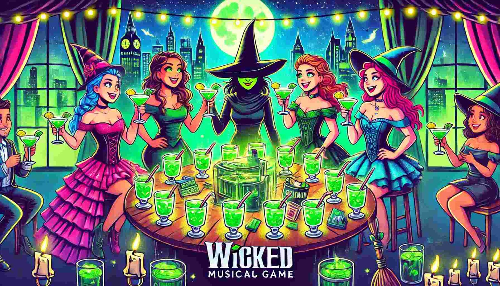 Wicked Musical Drinking Game