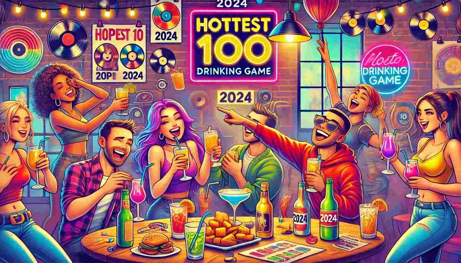 2024 Hottest 100 Drinking Game