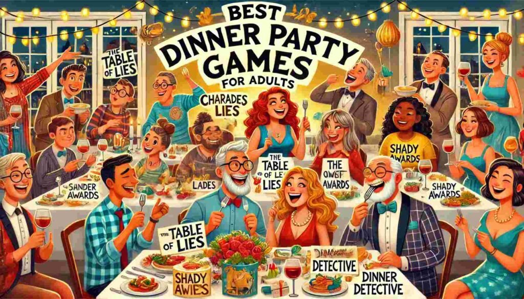 Best Dinner Party Games for Your Groups