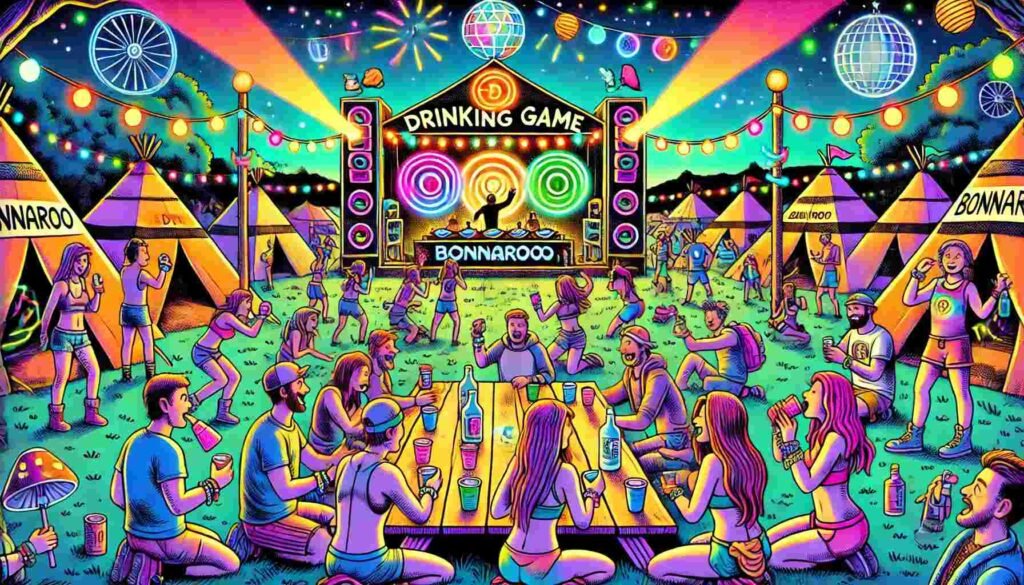 Bonnaroo EDM Drinking Game