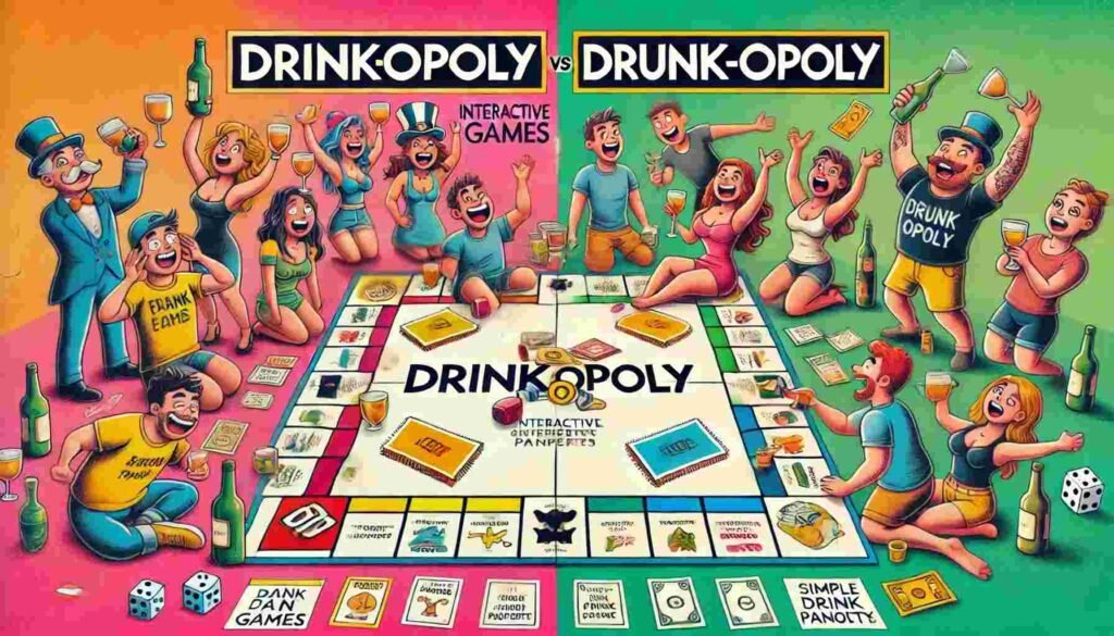 Drinkopoly vs. Drunk-opoly