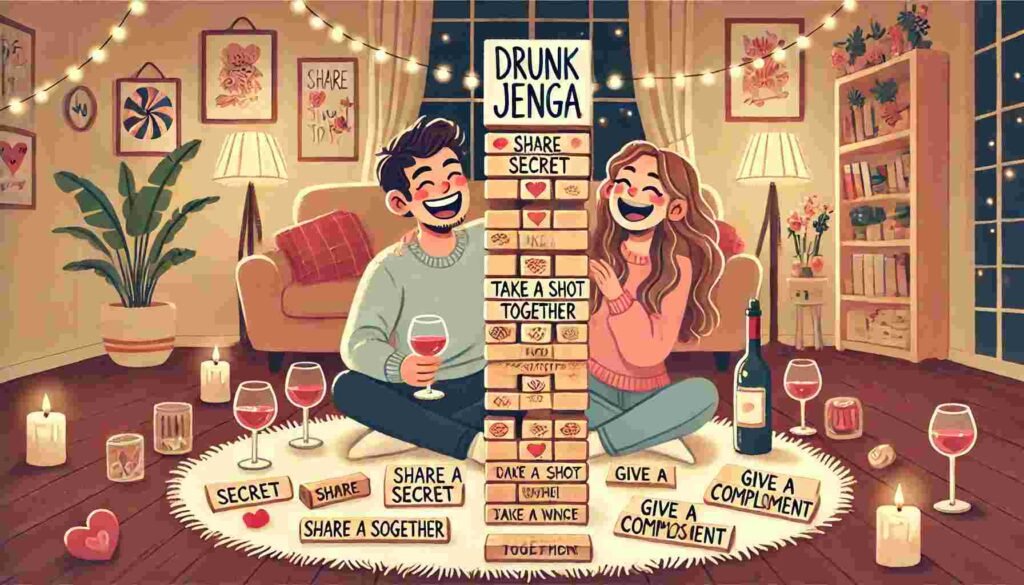 Drunk Jenga for Couples