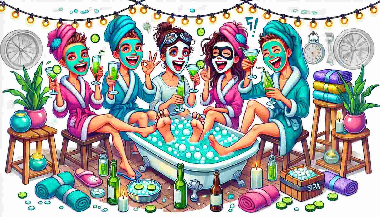130+ Fun Things To Do While Drinking: The Saga Party