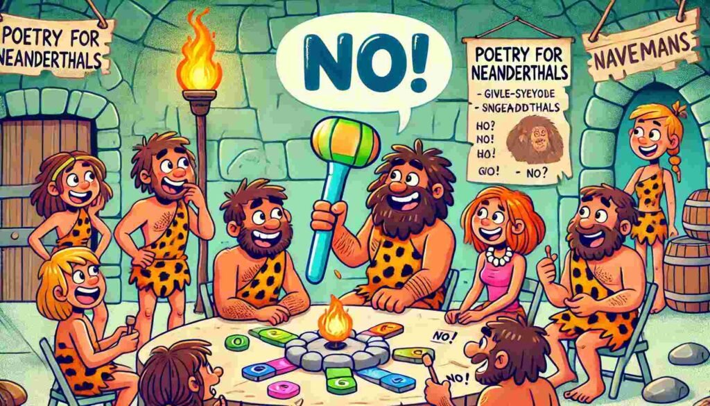 FAQs About Poetry for Neanderthals Game