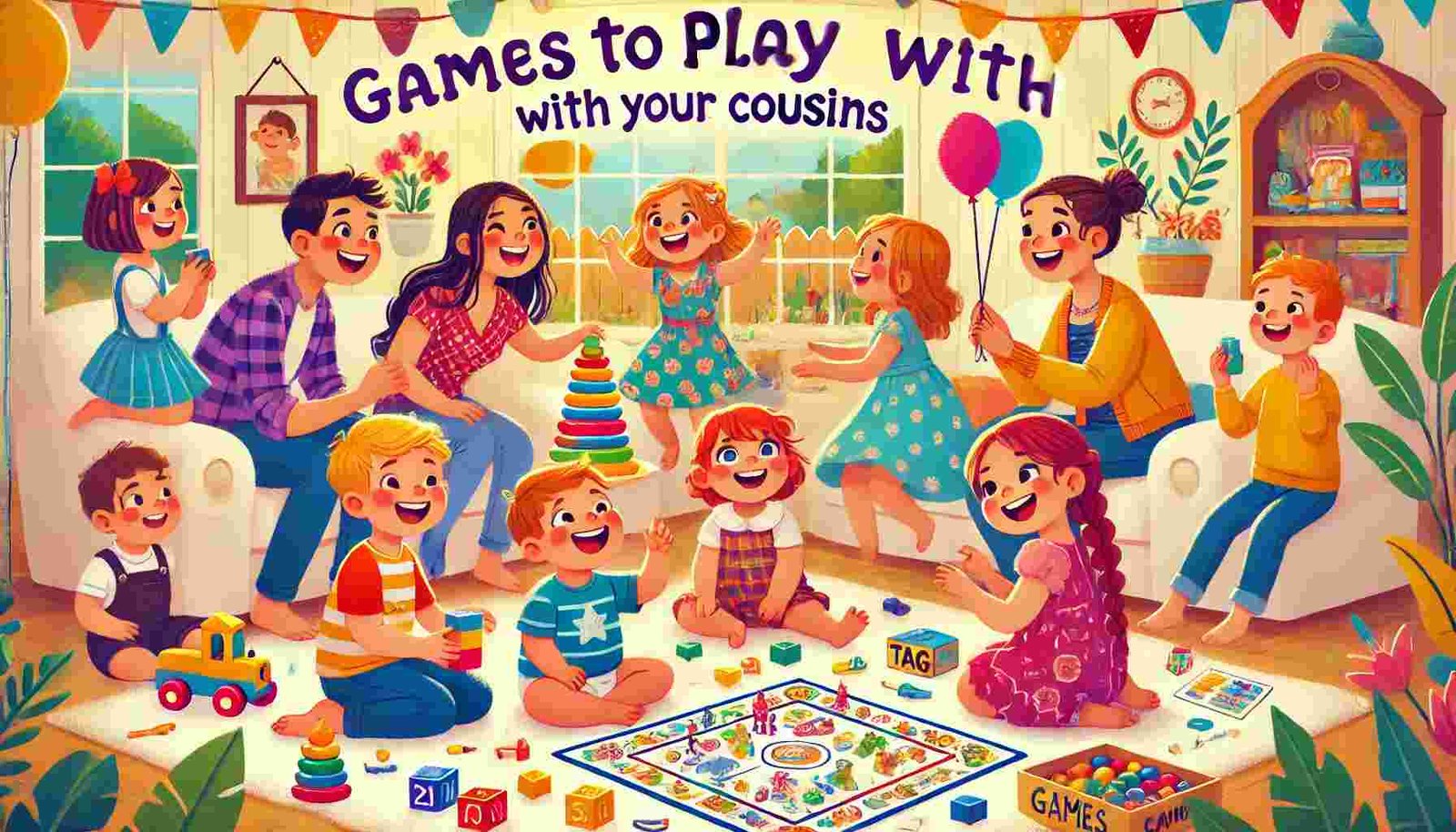 Games to Play with Cousins for All Ages