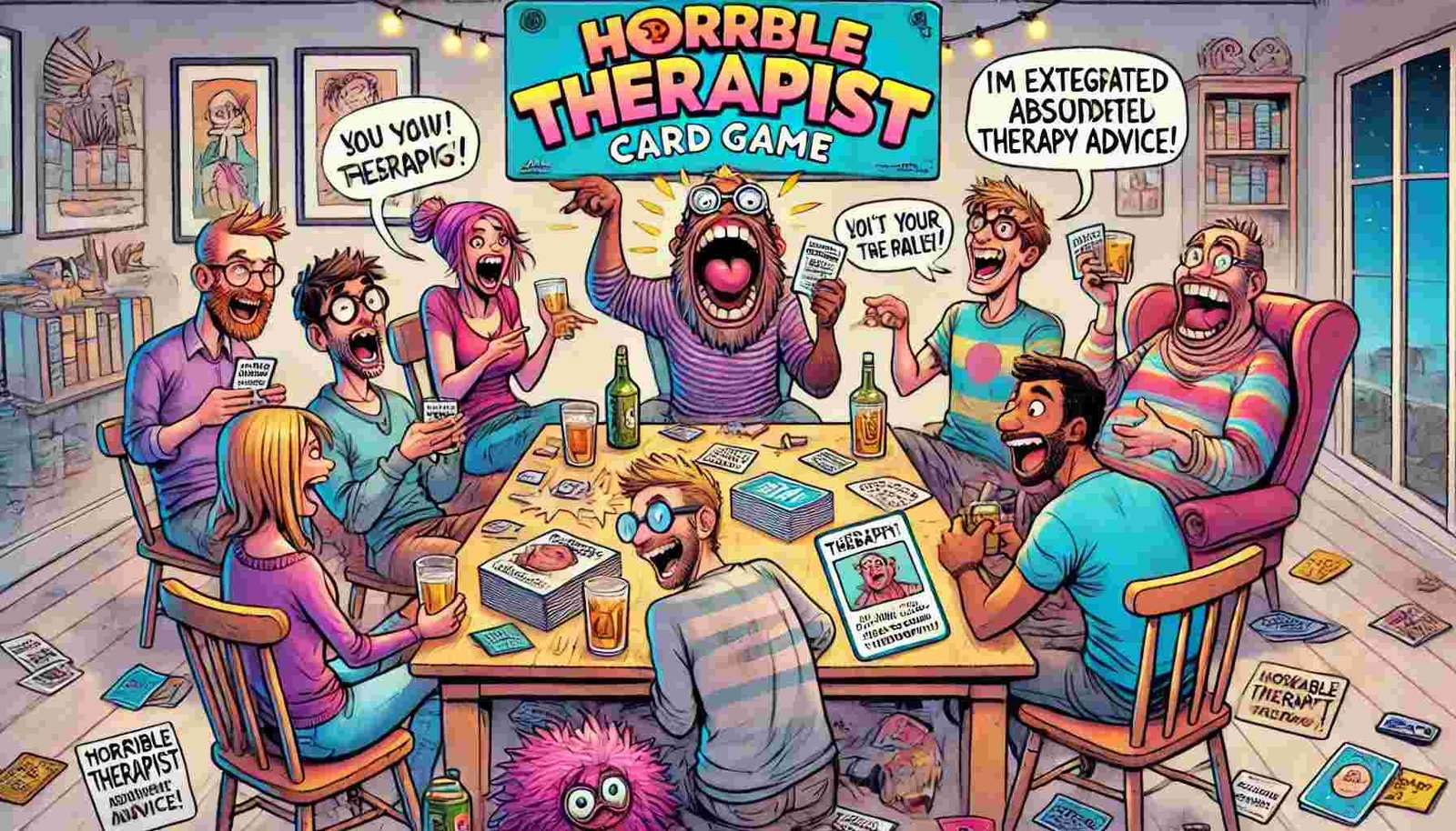 Horrible Therapist Card Game