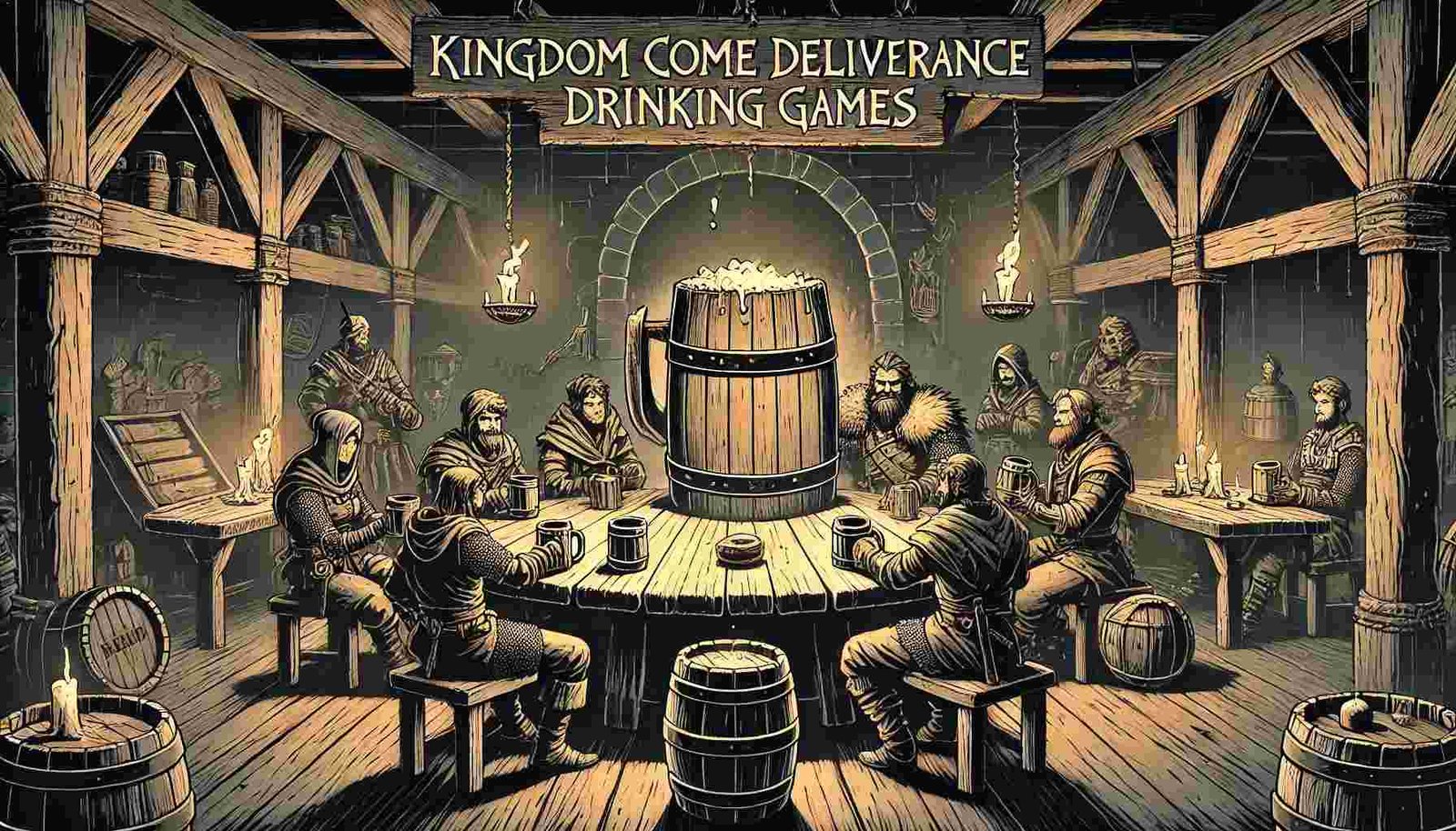 Kingdom Come Deliverance Drinking Games