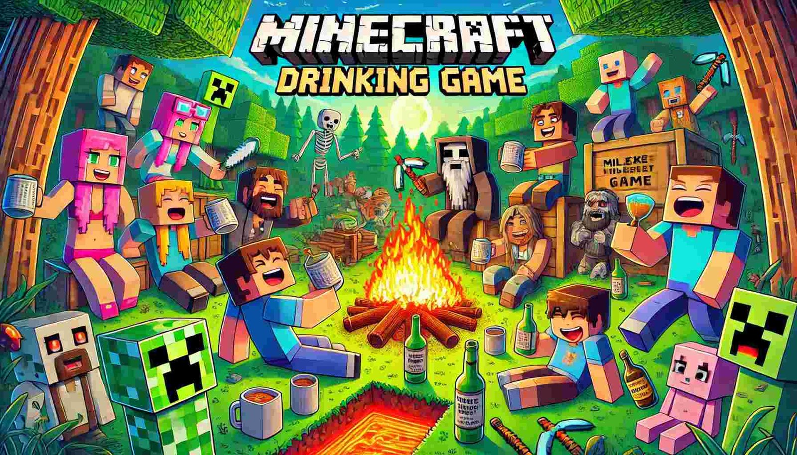 Minecraft Drinking Game: Rules, Mods, And Boozy Fun
