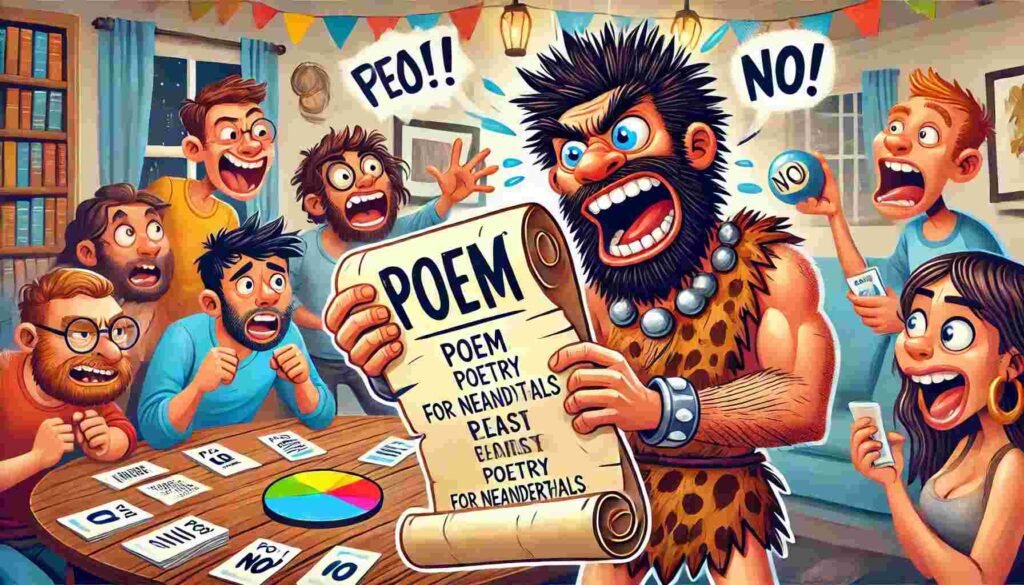 Poetry for Neanderthals Clue Examples