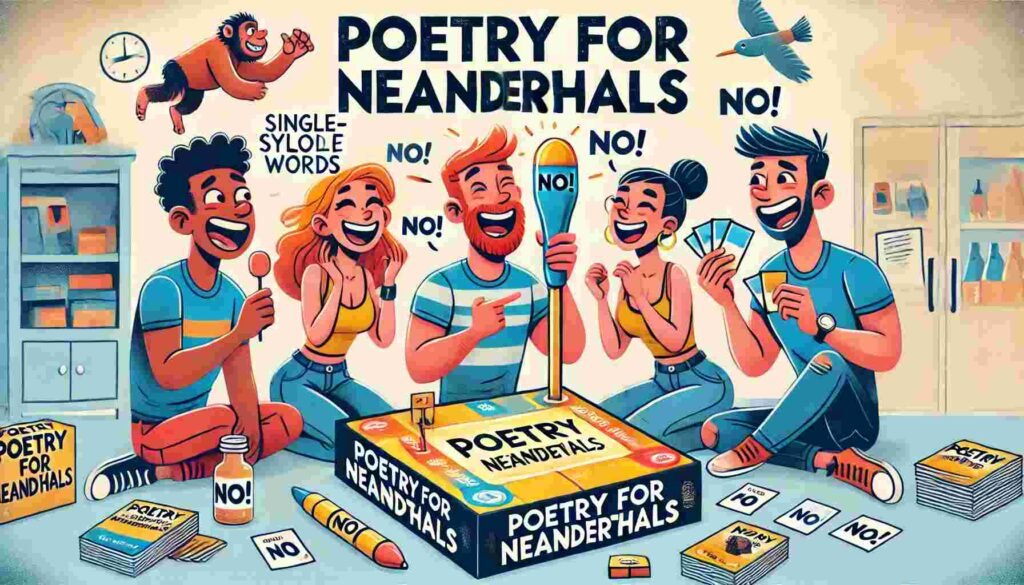 Poetry for Neanderthals Game Rules