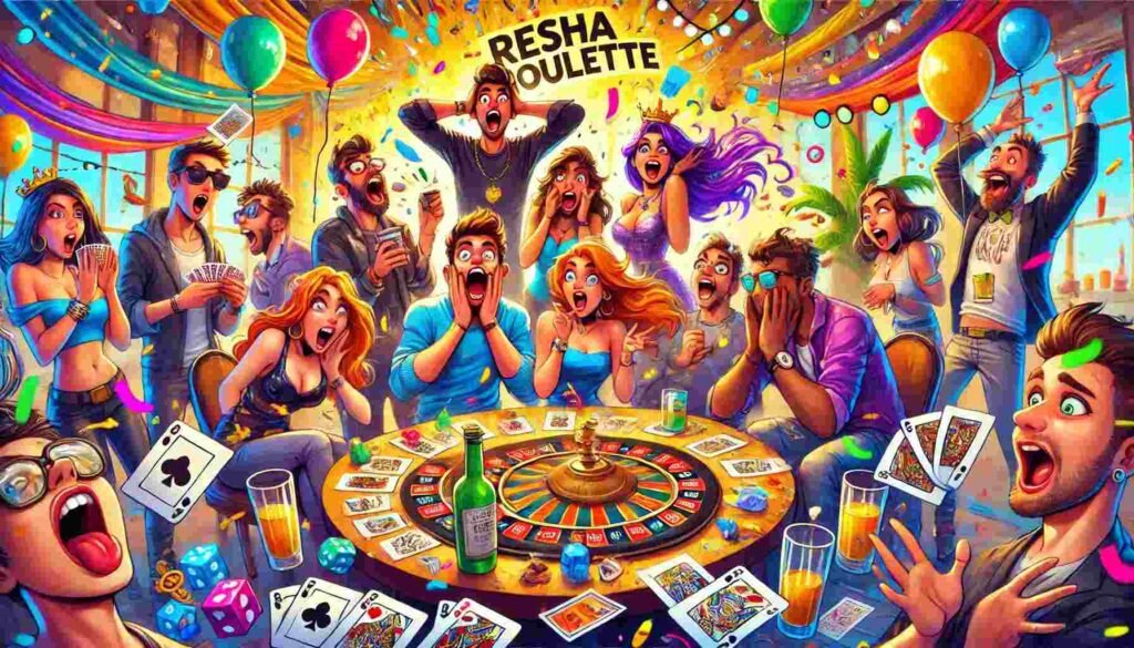 Resha Roulette Adult Party Game