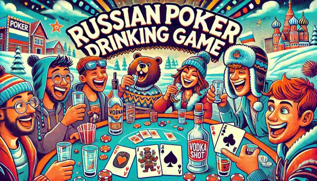 Russian Poker Drinking Game