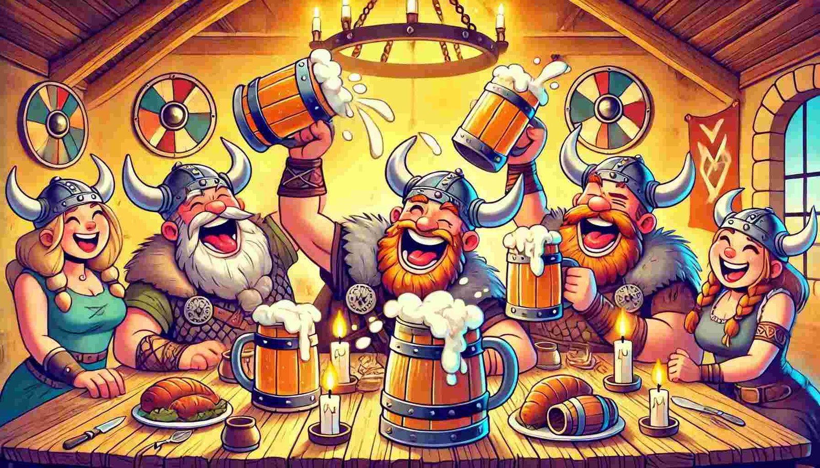 Skål in the Viking Drinking Game