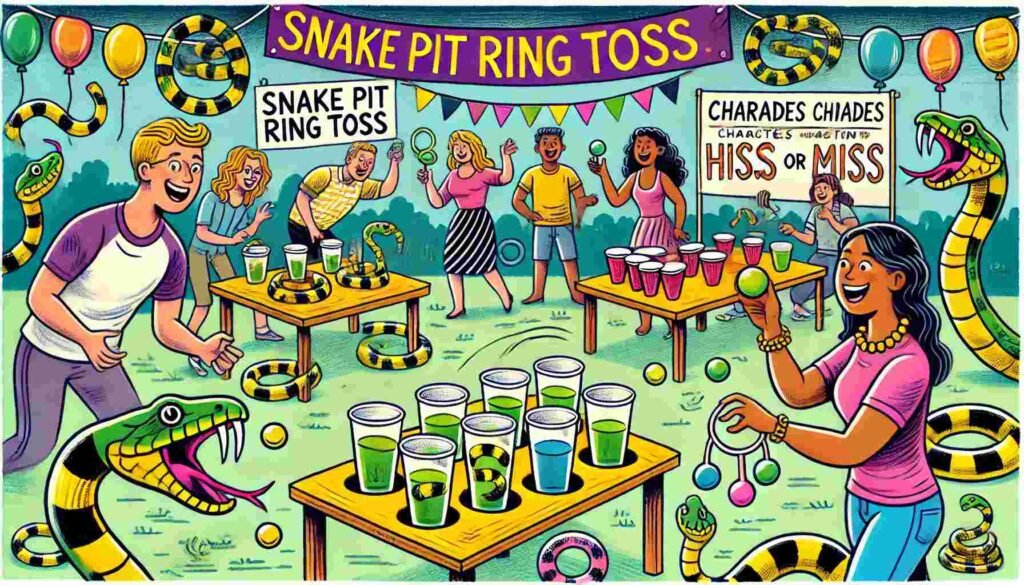 Snake Pit Ring Toss