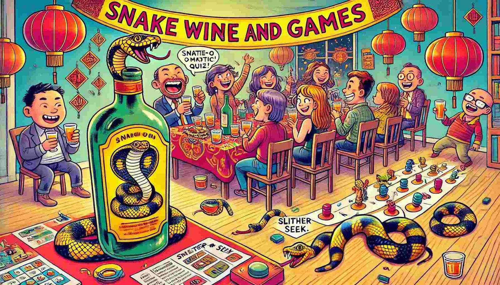 Snake Wine and Games