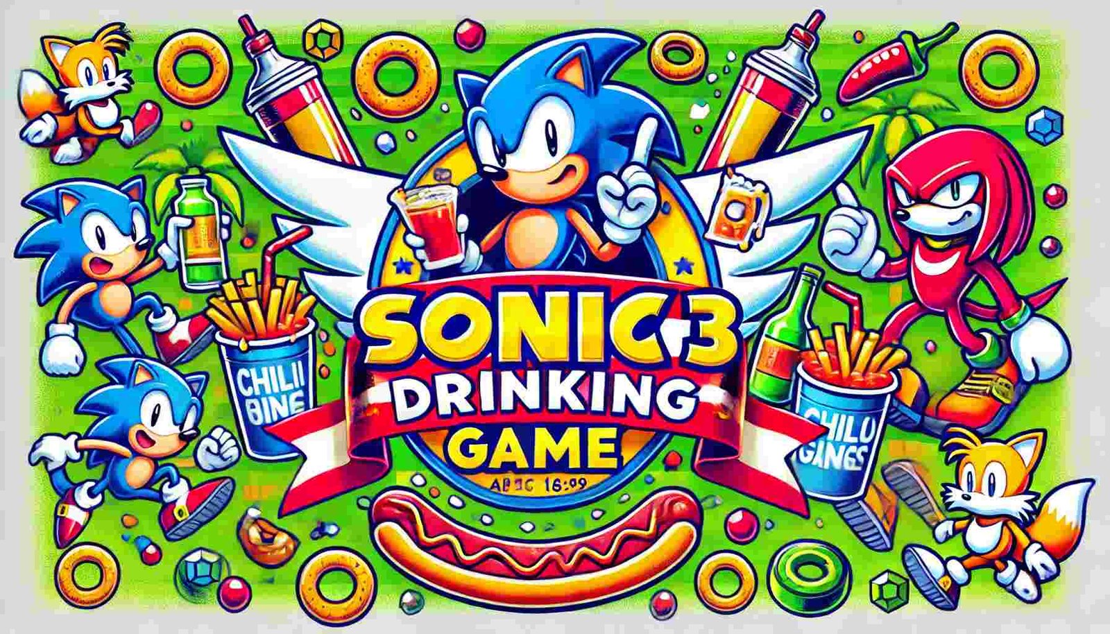 Sonic 3 Drinking Game