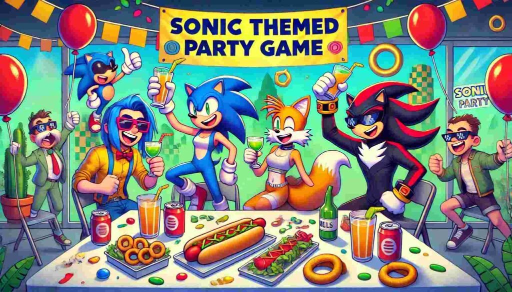 Sonic Themed Party Games