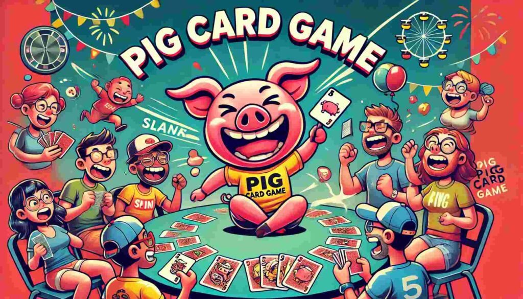 Spank The Pig! Card Game