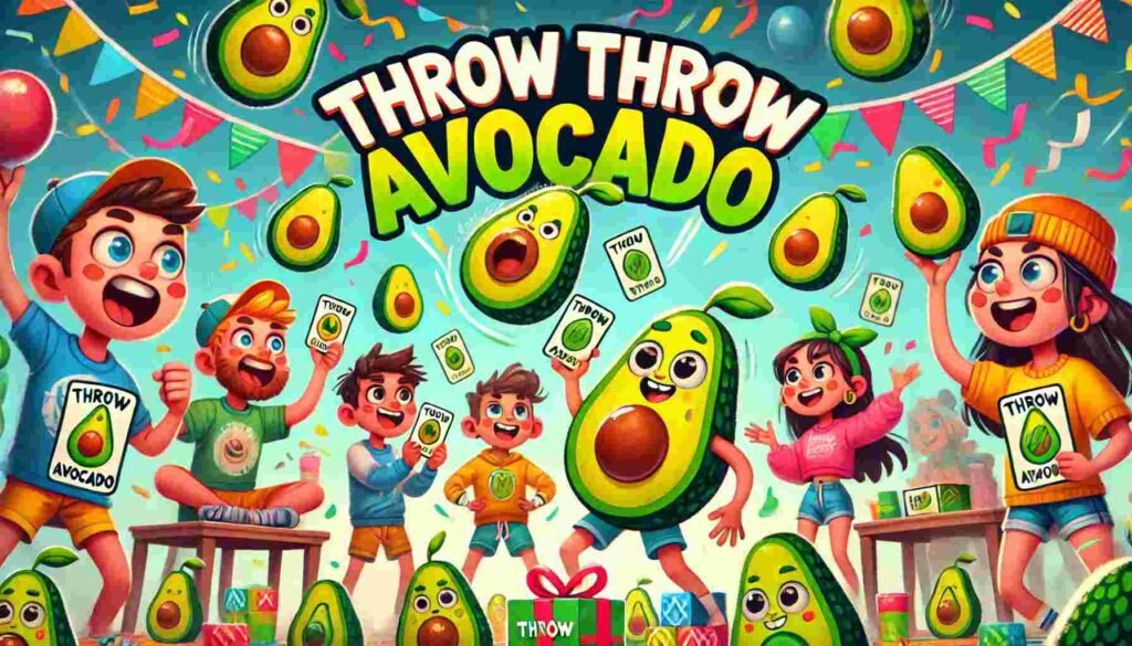 Throw Throw Avocado Card Game