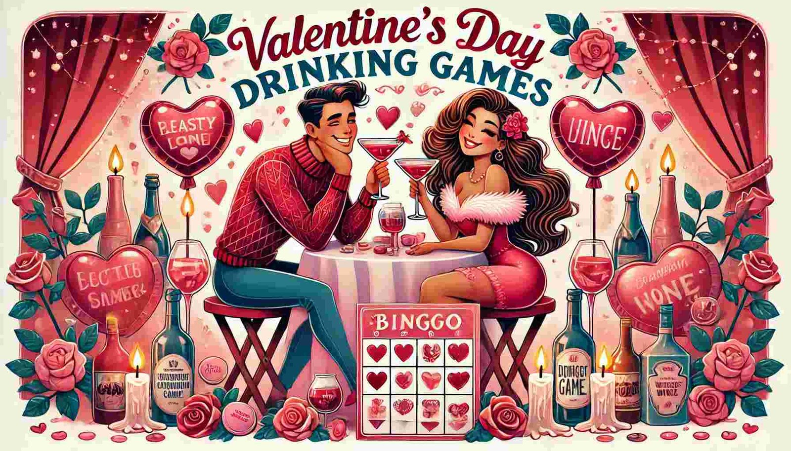 Valentine's Day Drinking Games