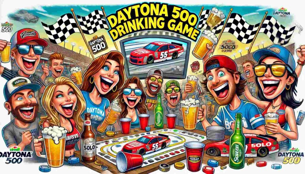 Daytona 500 Drinking Game