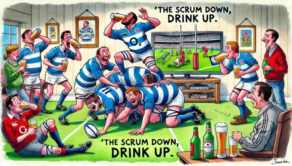 Fun Six Nations Rugby Drinking Games