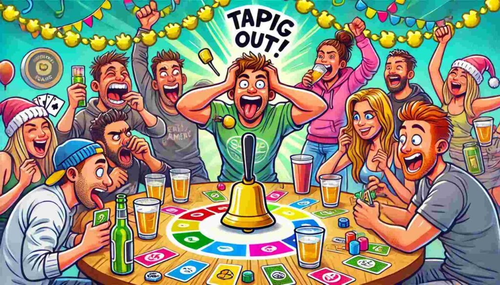 How to Play Tapped Out Drinking Game