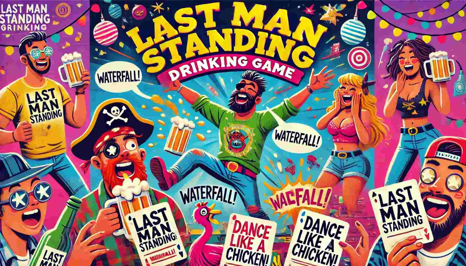 Last Man Standing Drinking Game