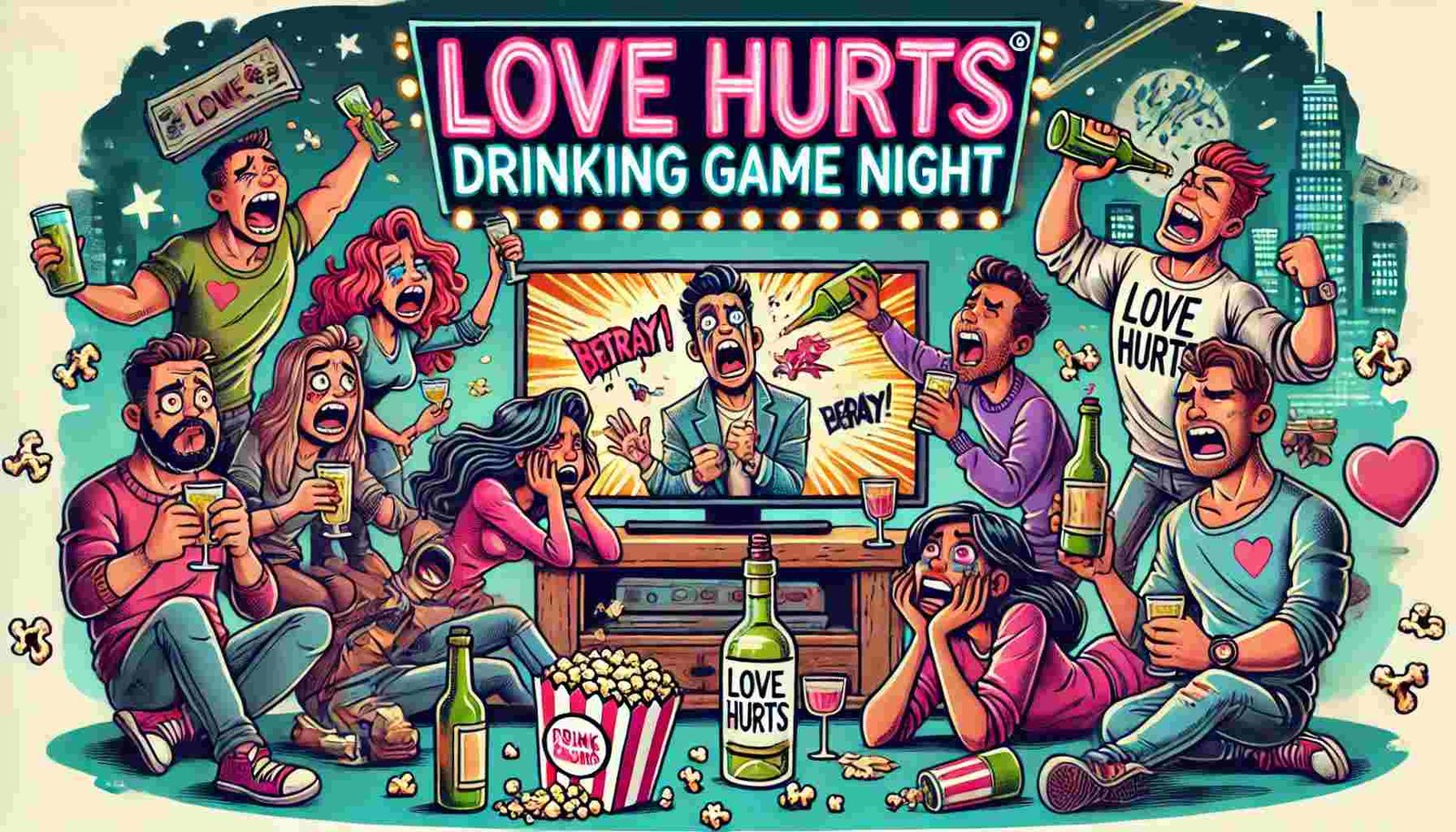 Love Hurts Movie Drinking Game