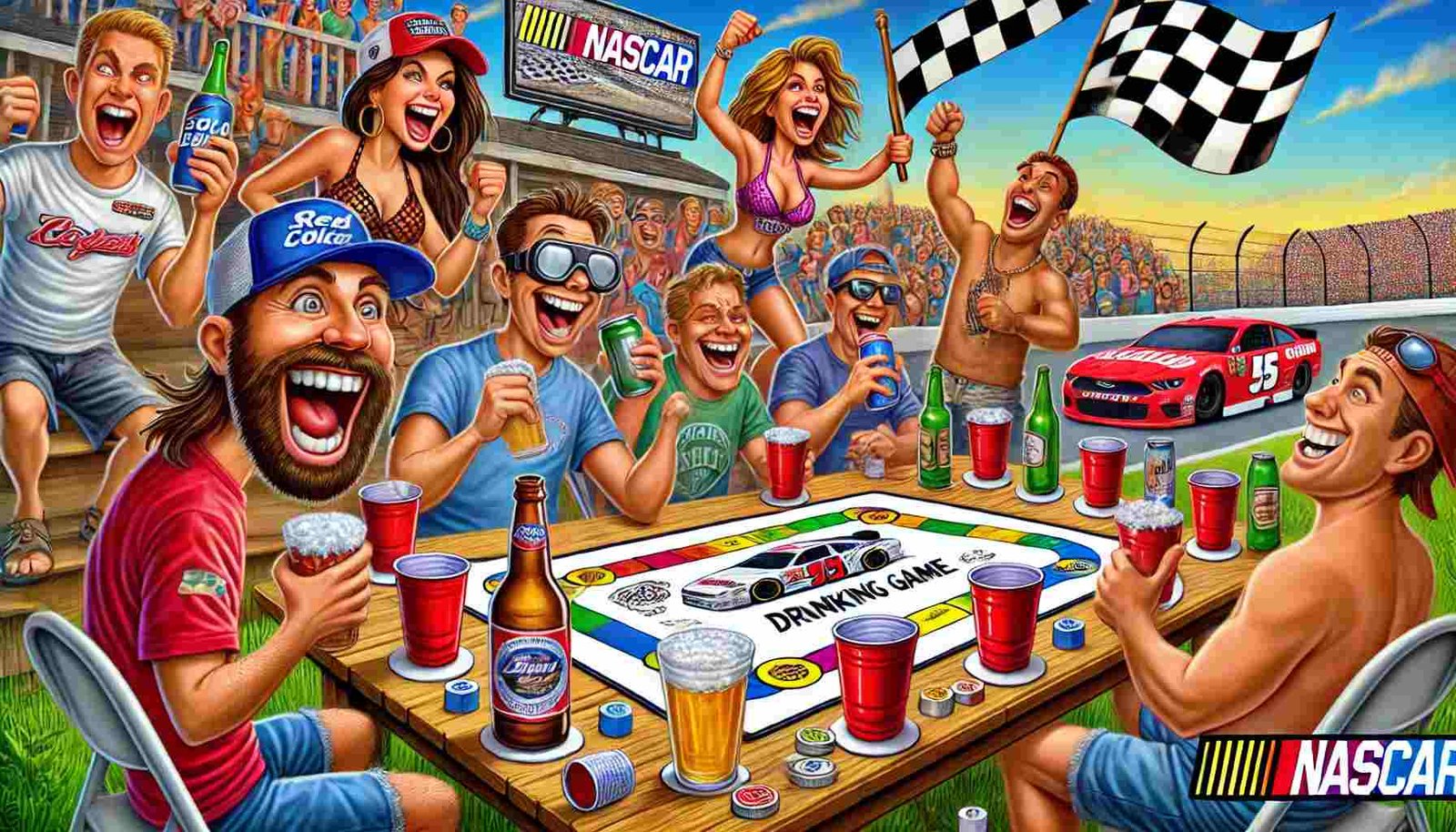 NASCAR Drinking Game: Fun Rules To Supercharge Your Race Day