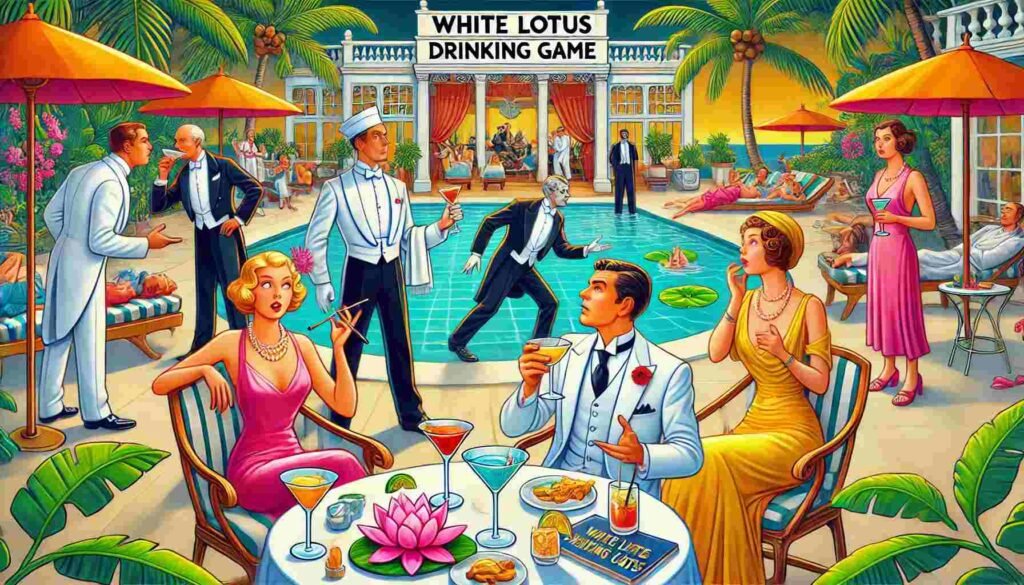 White Lotus Season-Specific Drinking Games