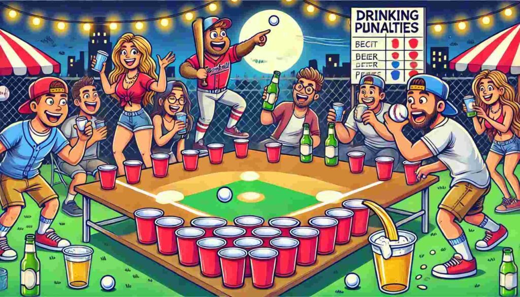 Baseball Drinking Game Rule