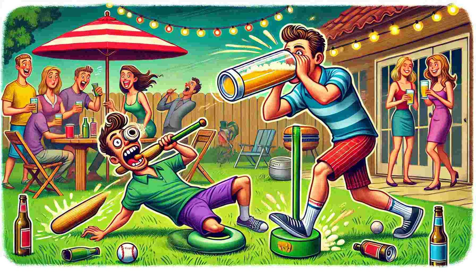Raise Your Cups! Wild Outdoor Drinking Games Await