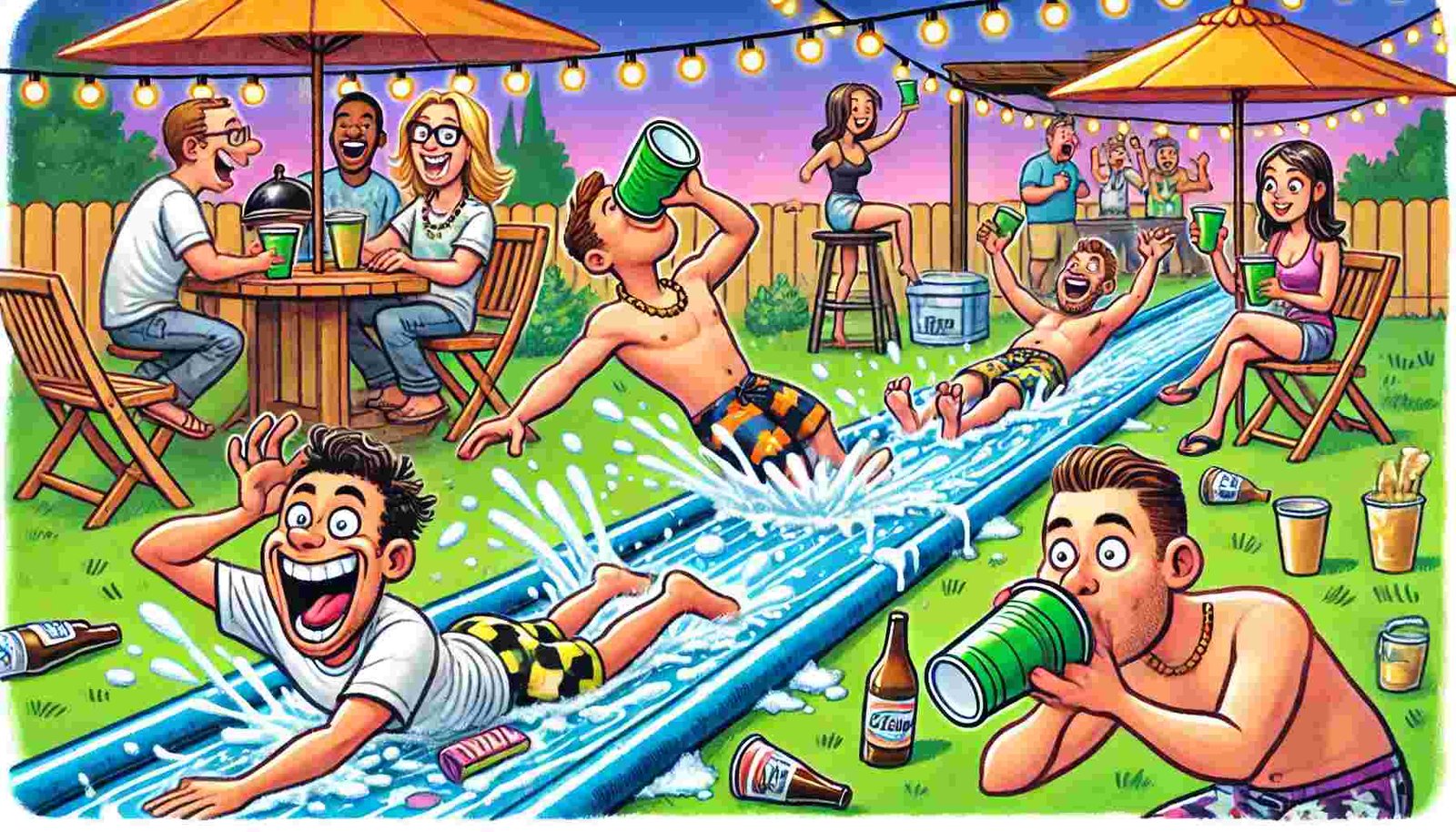 Raise Your Cups! Wild Outdoor Drinking Games Await