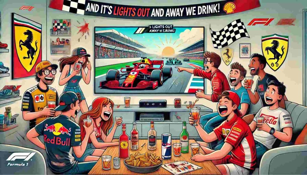 Different Ways to Play F1 Drinking Game